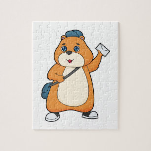 Hamster Postman Letter