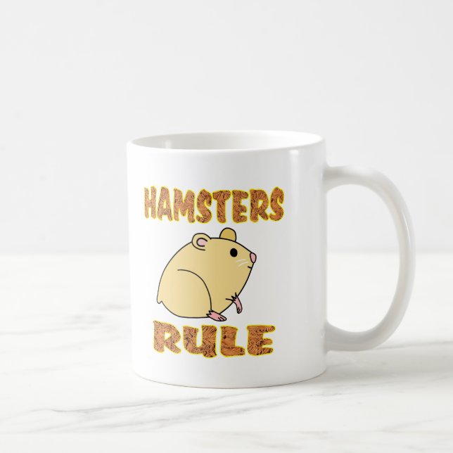 HAMSTER-REGEL KAFFEETASSE (Rechts)