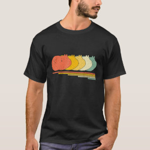 Hamster Retro Vintage 70er 80er Tier T-Shirt