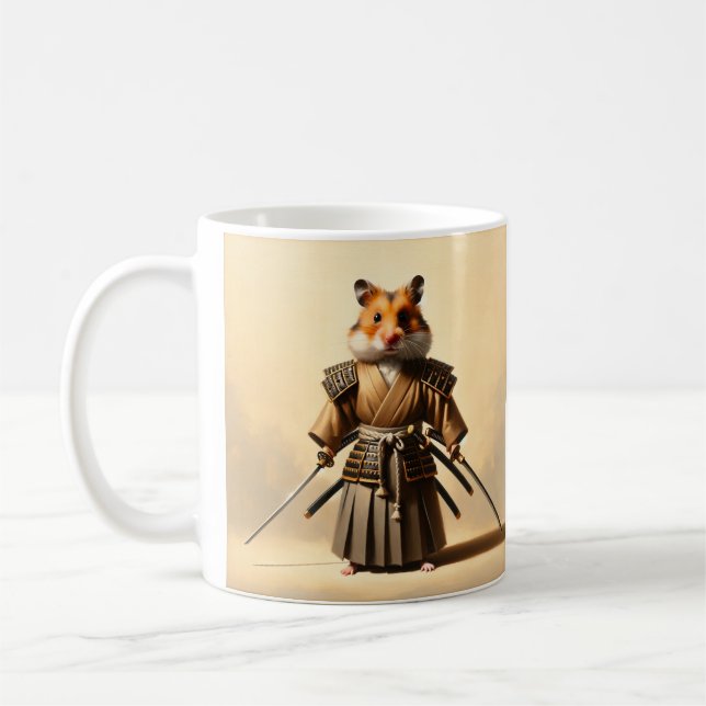 Hamster Samurai Kaffeetasse (Links)