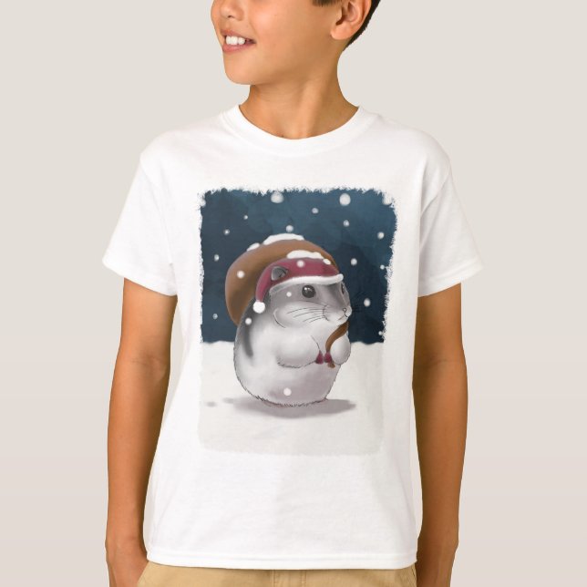 Hamster Sankt T-Shirt (Vorderseite)