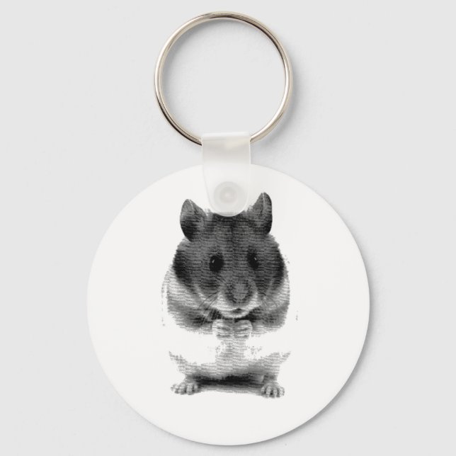 Hamster Schlüsselanhänger (Vorderseite)
