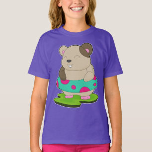Hamster schwimmen Lifebuoy T-Shirt