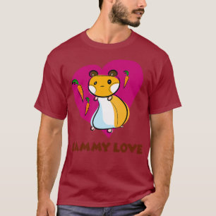 Hamster Shirt Hammy Liebe Syrian Robo Dwarf