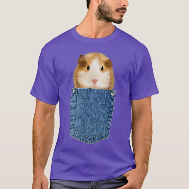 Hamster-Shirts für Hamster in Ihrem Pocket T-Shirt (Vorderseite)