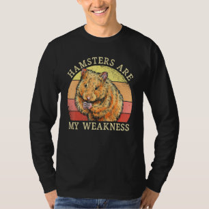 Hamster sind meine Schwäche Hammy Liebe T-Shirt