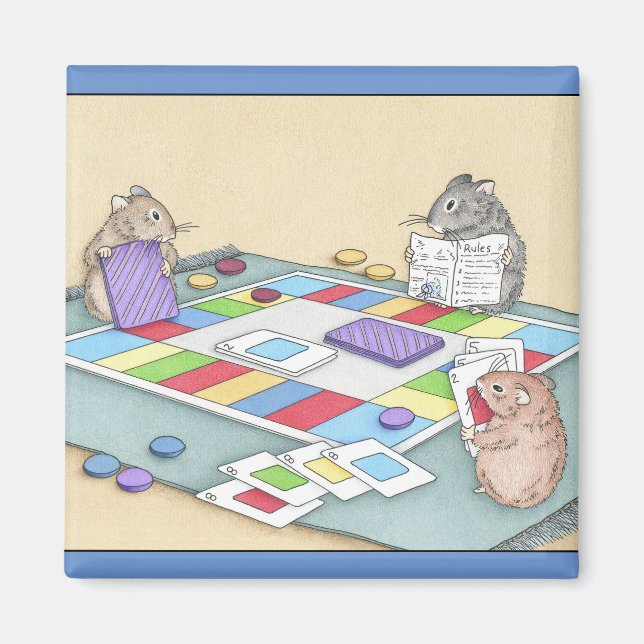 Hamster-Spiele Magnet (Vorne)