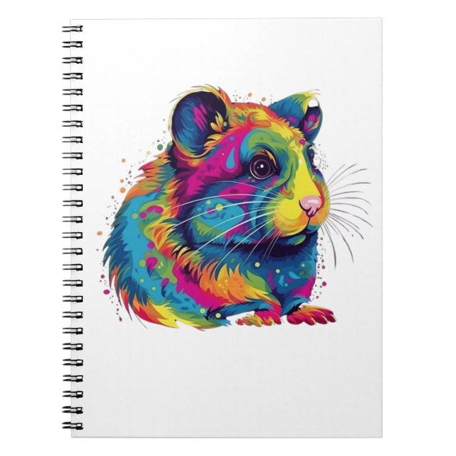 Hamster süß notizblock (Vorderseite)