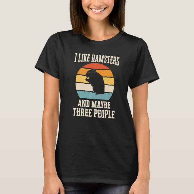 Hamster Syrian Hamster Dwarf Hamster 3 T-Shirt (Vorderseite)