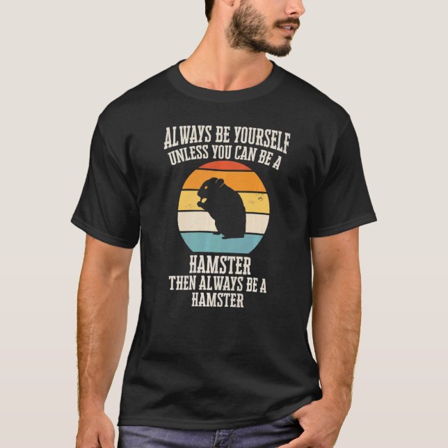 Hamster Syrian Hamster Dwarf Hamster T-Shirt (Vorderseite)