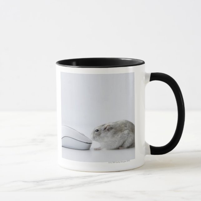 Hamster- und Computermaus Tasse (Rechts)