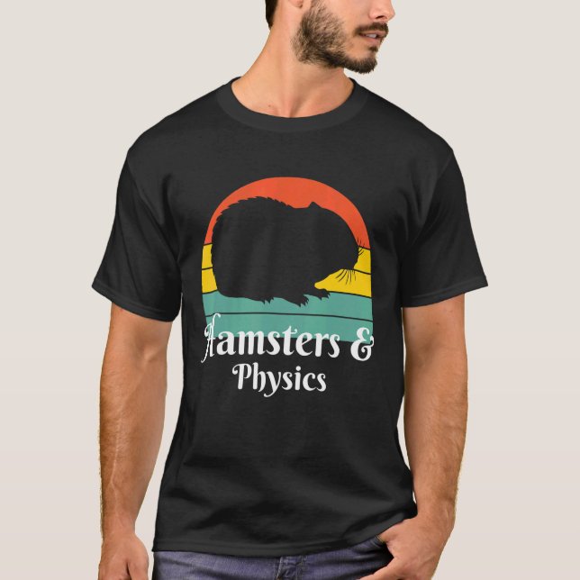 Hamster und Physik T-Shirt (Vorderseite)