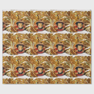 Hamster-Weihnachten Geschenkpapier