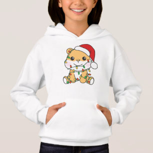 Hamster Weihnachts-Wintertiere Holiday Hamsters Hoodie