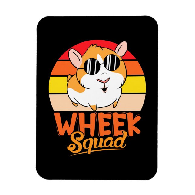 Hamster Whead Squad Magnet (Vertikal)