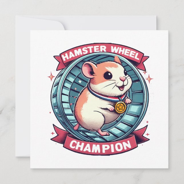 Hamster Wheel Champion (Vorderseite)