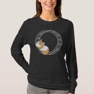 Hamster Wheel Hammy Owner Fluffy Rodent Pet 1 T-Shirt