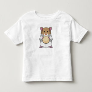 Hamster with Biscuit Kleinkind T-shirt