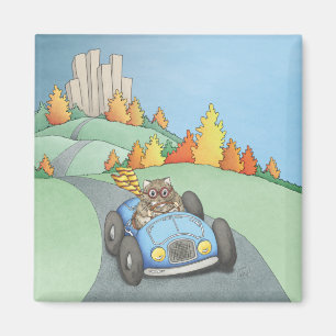 Hamster-Wochenendausflug Magnet