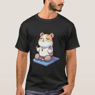 Hamster Yoga-Pose Lockern Tier T-Shirt