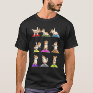 Hamster Yoga Posen Sport Gymnastik Ohm Heartbeat T-Shirt