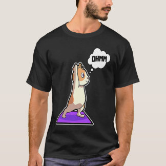 Hamster-Yoga-Posen Sport Gymnastik Ohm Herzschlag T-Shirt