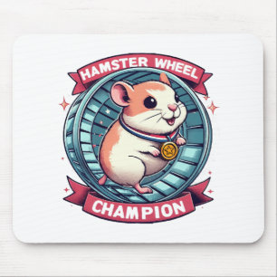 Hamsterrad Champion Mousepad