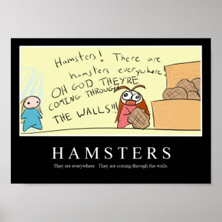 HAMSTERS affiche inspirante