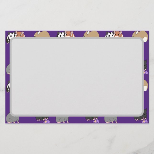 Hamsters  briefpapier (Vorderseite)