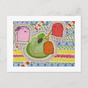 Hamsterserie-2013-Kuchen Postkarte