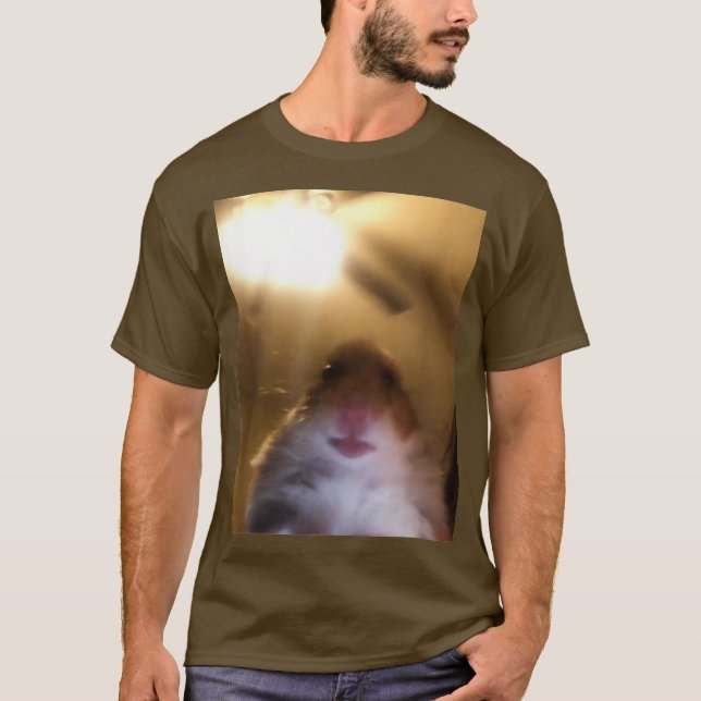 Hamsterstern bei Kamerameme T-Shirt (Vorderseite)