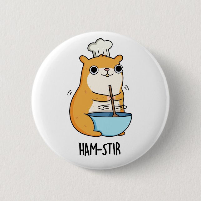 Hamstir Funny Hamster Pub Button (Vorderseite)