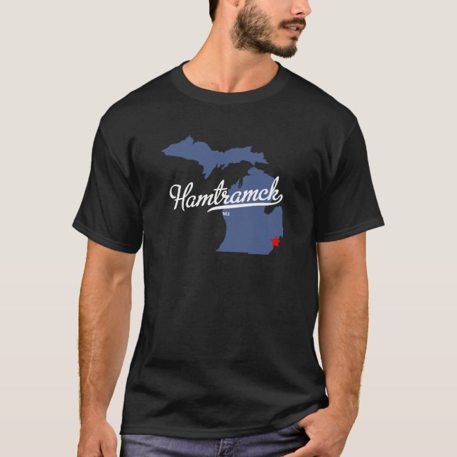 Hamtramck Michigan MI Shirt (Vorderseite)