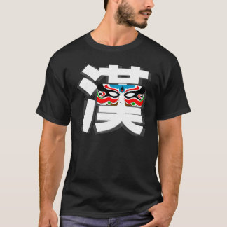"HAN" - eine Abkürzung für Chinesen im dunklen T-Shirt