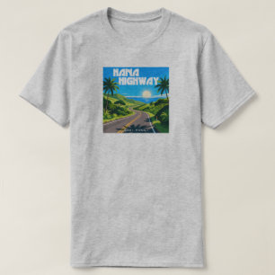 Hana Highway Maui Hawaii Landschaft T-Shirt