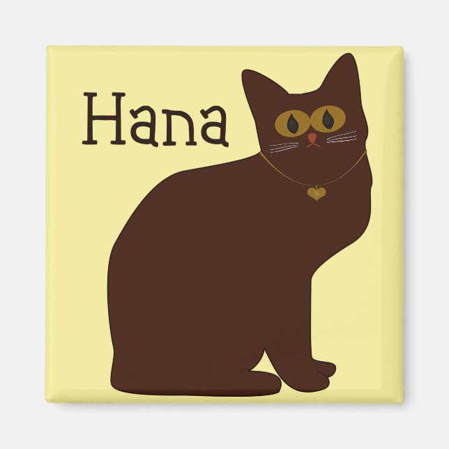 Hana Kitty Magnet (Vorne)