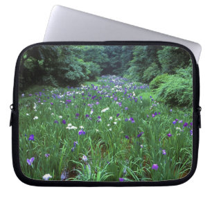 Hana Shobu (Japanischer Wassereiris), Meiji Shrine Laptopschutzhülle