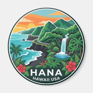Hana USA Magnet