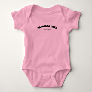 Hanabata Days Onsie, Hawaiian Pidgin, Englisch Baby Strampler
