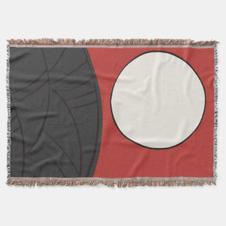 Hanafuda "Susuki-ni-tsuki" スローブランケット Decke