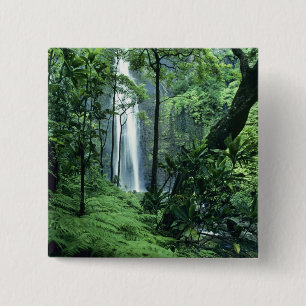 Hanakapiai-Wasserfall entlang der Na Pali Küste, K Button