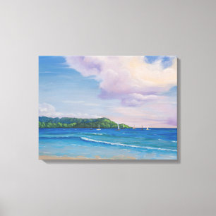 Hanalei Bay Hawaiianische Inseln Malerei Leinwanddruck