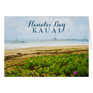 Hanalei Bay Kauai Hawaii Beach & Bateaux