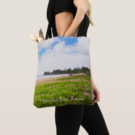 Hanalei Bay, Kauai Hawaii Beach Blume Tasche