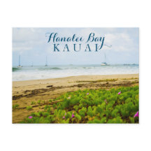 Hanalei Bay Kauai Hawaii Beach & Boote