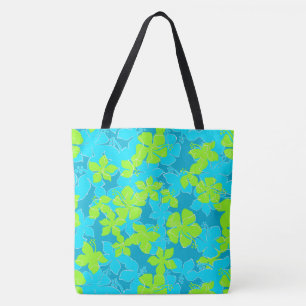 Hanalei Hawaii Hibiskus Camouflage Floral Beach Ba Tasche