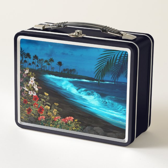Hanalei Moon Retro Lunch Box (Vorderseite)