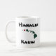 "Hanalei Pier" w/Hawaii Inseln Kaffeetasse (Links)