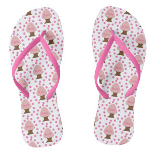 Hanami Japanese Cherry Tree Flip Flops