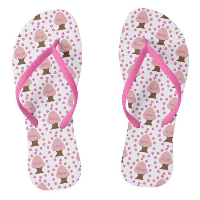 Hanami Japanese Cherry Tree Flip Flops (Fußbett)